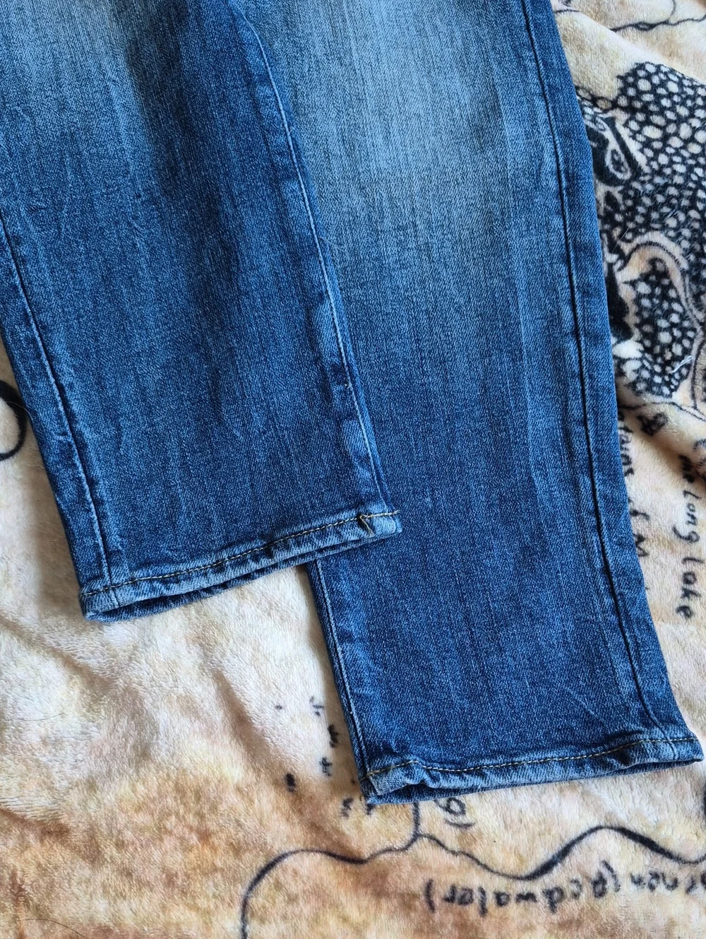 New With Tags G-Star RAW Revend FWD Skinny Jeans 29x32 Blue Distressed Stretch